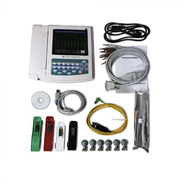 Electrocardiógrafo Contec ECG 1200G 12 Canales - Imagen 4
