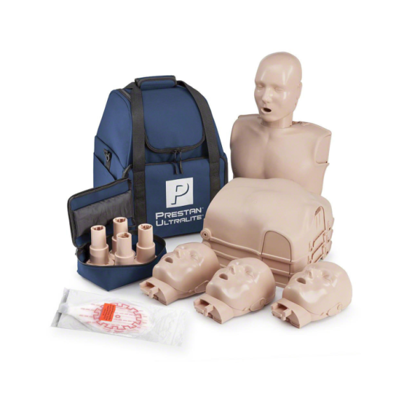 Maniquí Fantoma de RCP Prestan Ultralite Torso Adulto sin Monitor – Pack de 4