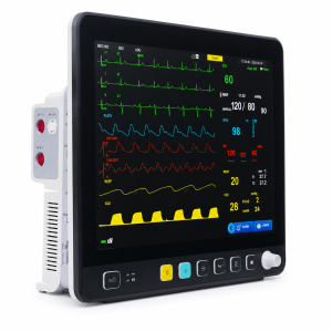 Monitor Multiparámetro Meditech E15 batería para hasta 2 hrs de uso portátil
