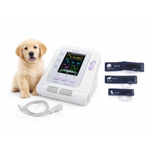 Monitor de Presión Arterial Digital con Saturación de Oxígeno SPO2 Veterinario Contec 08A VET