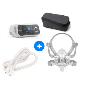 BIPAP ResFree M-25T set completo incluye mascarilla a elección, tubo corrugado, humedificador