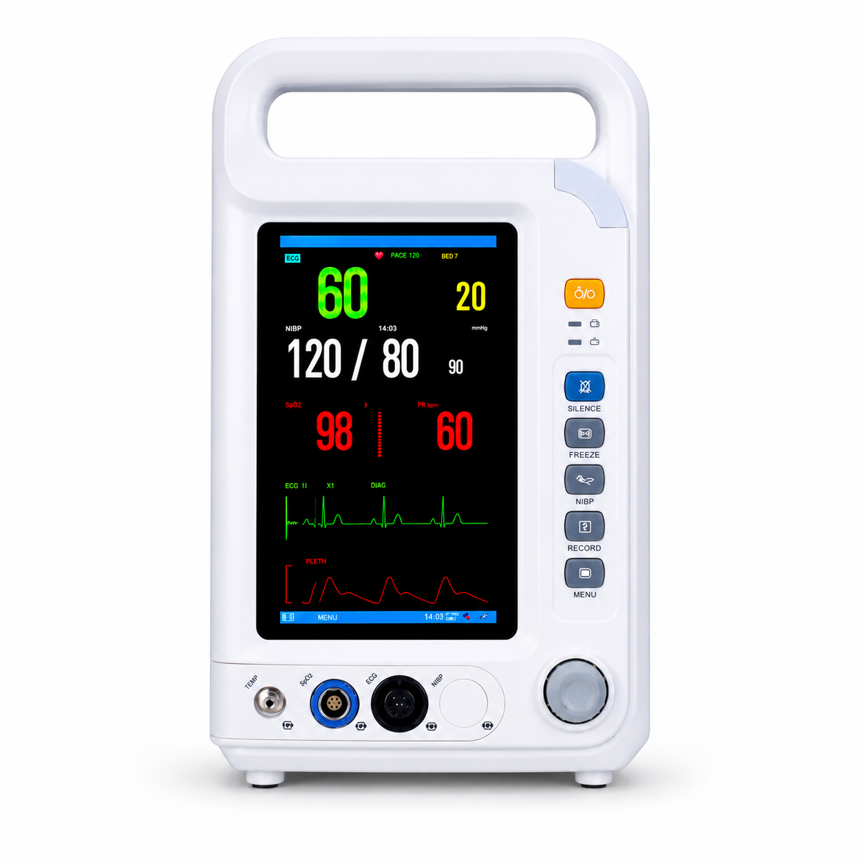 Monitor Multiparámetro Meditech M7 - Imagen 2