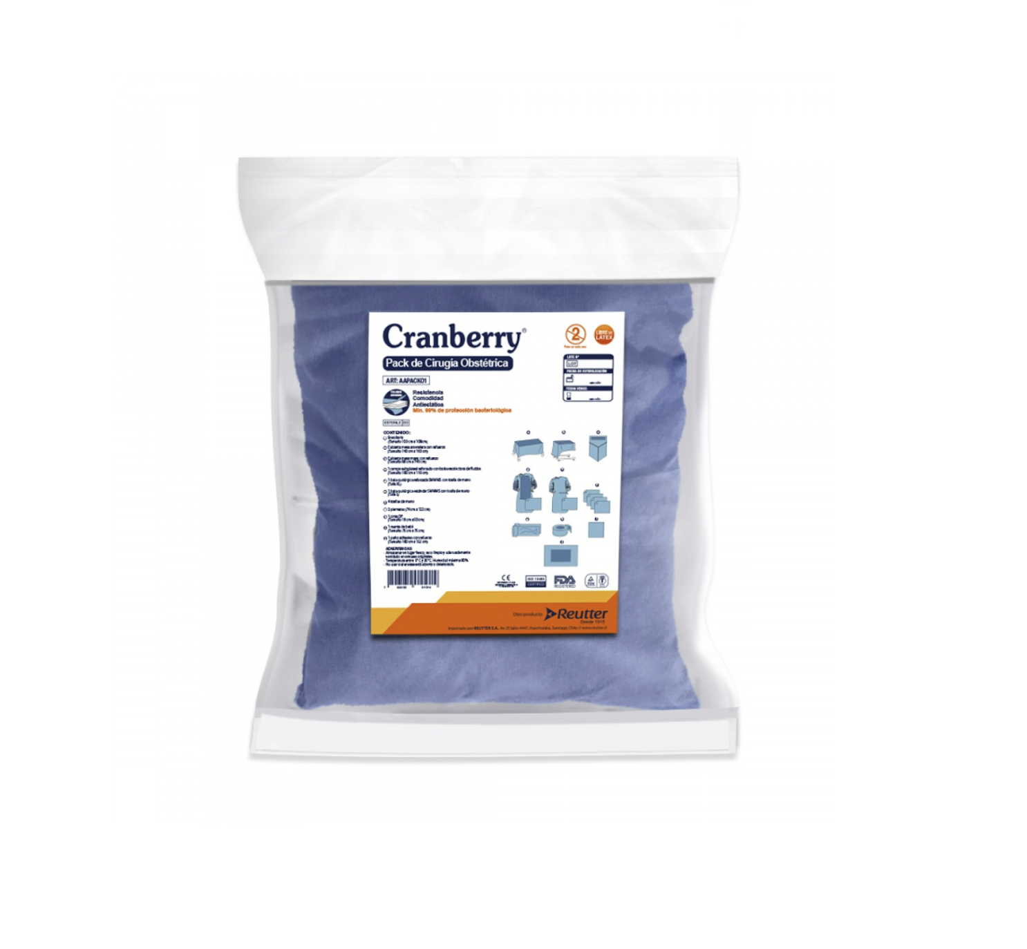 Pack de Cirugía Obstétrica set x 1 unid