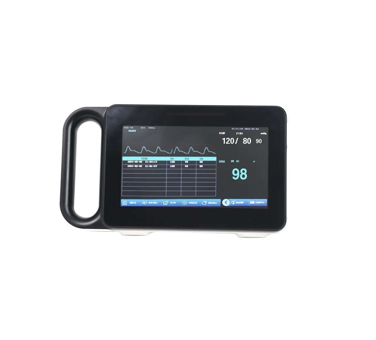 Monitor Meditech M7 Pro Multiparámetro con Pantalla Touch Screen - Imagen 2