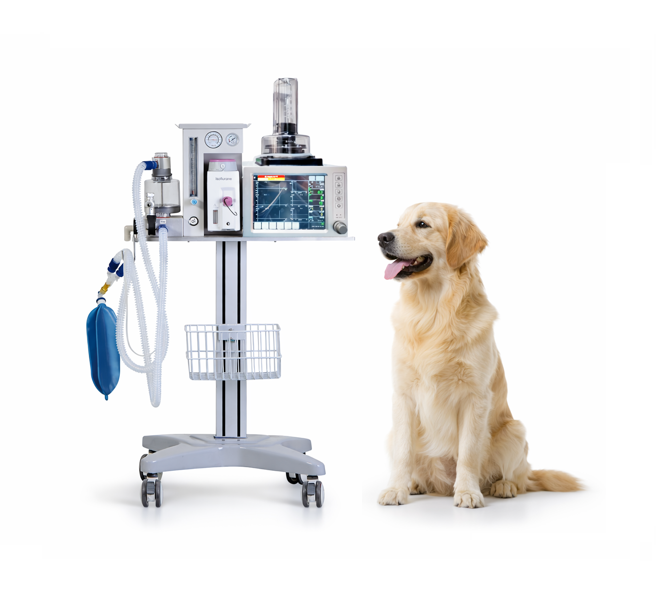 Máquina de Anestesia Veterinaria Superstar DM-6B