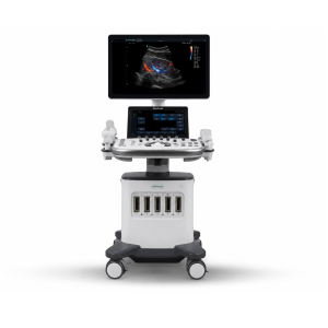 Ecógrafo doppler color con carro de traslado Sonoscape S50 con 2 transductores standard a elección y volúmetrico 3D/4D